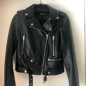 Zara Basics Leather Jacket